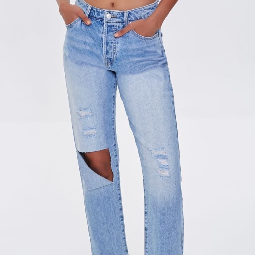 Premium Distressed Baggy Jean